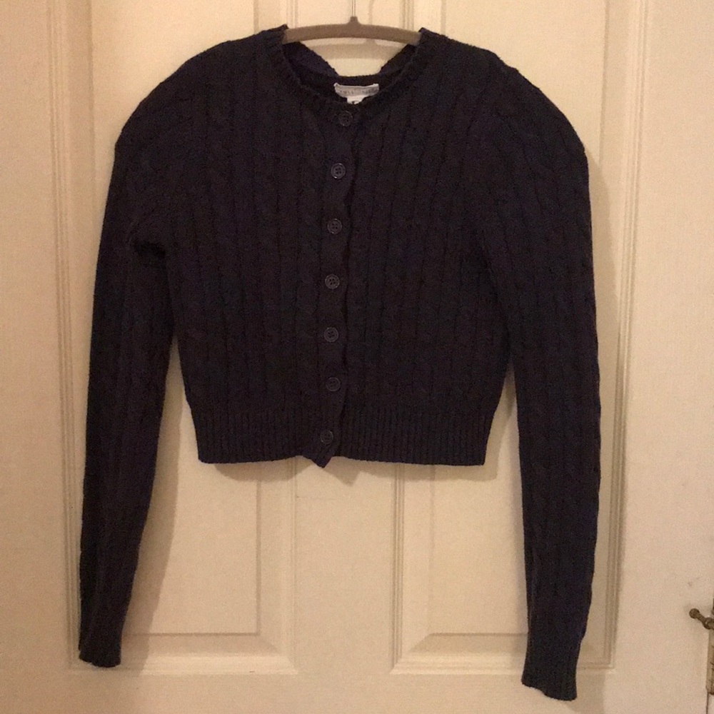 Navy blue sweater
